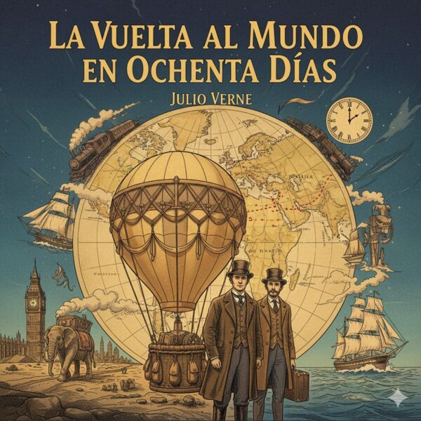 la vuelta al mundo cc La vuelta al Mundo en ochenta días - Julio Verne