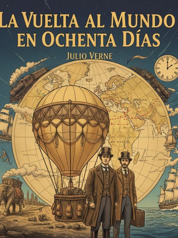 la vuelta al mundo cc La vuelta al Mundo en ochenta días - Julio Verne